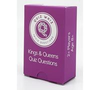 Crackers Ltd Quiz Whiz Questions in a Matchbox - British Kings and Queens Tabletop Game for 2+ Players