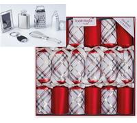 Crackers Ltd Set of 6 large Highland Fling design Christmas Crackers from Robin Reed