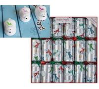 Crackers Ltd Set of 6 Racing Polar Bears Christmas Crackers by Robin Reed