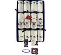 Crackers Ltd The Dark Side of Christmas - Set of 4 Christmas Skull Christmas Crackers - From the Skullery