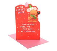 Crackers Pop Out to My Wife Funny You've Got Me Christmas Greeting Card 558755