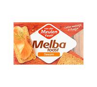 Crackers | Van der Meulen | Melba Toast Sesam | Total Weight 120 Grams
