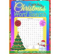 Cracking Christmas Word Search | Easy Read:: 55+ puzzles to be solved | The Perfect Gift For All The Family