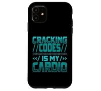 Cracking Codes Is My Cardio Cryptologic Technician Case for iPhone 11