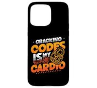 Cracking Codes Is My Cardio Cryptologic Technician Case for iPhone 15 Pro Max