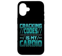 Cracking Codes Is My Cardio Cryptologic Technician Case for iPhone 16