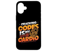 Cracking Codes Is My Cardio Cryptologic Technician Case for iPhone 16 Plus