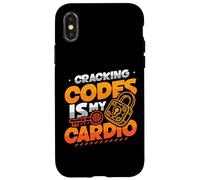 Cracking Codes Is My Cardio Cryptologic Technician Case for iPhone X/XS