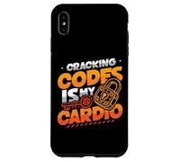 Cracking Codes Is My Cardio Cryptologic Technician Case for iPhone XS Max