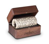 Crackle Ceramic Guitar Slide Bundle - Handmade Desert-Inspired, Elegant Crackle Finish (Medium)