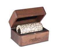 Crackle Ceramic Guitar Slide Bundle - Handmade Desert-Inspired, Elegant Crackle Finish (Small)