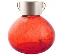 Crackle Glass Jar LED Solar Fairy Light