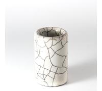 Crackle - Handmade Ceramic Guitar Slide - Warm Tone, Smooth Feel - Artisan Finish - Made in Small Batches - (Short)