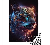 Crackling Thunder Jaguar Puzzles for Adults 1000 Piece Puzzle for Teenager Age 12 Years Up Christmas Eve Gifts 1000pcs (38x26cm)