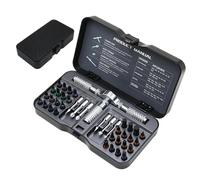 Cracks Carraca 40-en-1 | Puntas Kit for Home Use | Magnetic Ergonomic Tool for Electricians, Carpenters, Industry, Wood and Electronics
