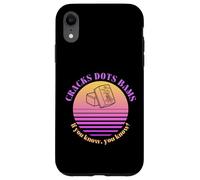 Cracks Dots and Bams If You Know Funny Mahjong Case for iPhone XR