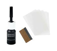 Cracks Gone Glass Kits, Glass Repair Fluid, Resin Based Mirror Repair Kits, Nano Fluid Filler for Repairing Chips, Cracks, Star Cracks, Bull's Eye Cracks