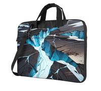 Cracks in the glacier Printed Laptop Bag Laptop Tote Bag Suitable For Travel And Office Use 13 inch