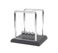 Cradle Balance Balls Physics Desk Toy With Base Science Experiment & Office Home Decoration Cradle Balance Balls Motorial Motion Toy For Educational Office And Home