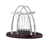 Cradle Balance Steel Balls Physics Science Pendulum Desk Ornament for Home Decoration, 9x7.5x9.5 cm