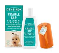 Cradle Cap Treatment Shampoo 125ml with Nit Comb - Cradle Cap Treatment for Baby - Gentle Bathing Products - Shampoo for Babies & Kids
