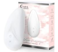 Cradle & Grace Warming Lactation Massager, Waterproof Breastfeeding Massager with 10 Intensity Levels & 2 Heat Settings, Breastfeeding Essentials to Support Milk Flow