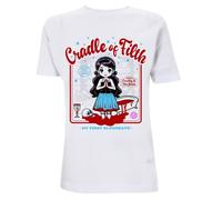 Cradle Of Filth My First Blood Bath T-Shirt white XXL