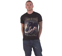 Cradle of Filth T Shirt Dark Horses and Forces Tour Official Unisex Black XL