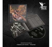 CRADLE OF FILTH - VEMPIRE OR DARK FAERYTALES IN PHALLUSTEIN HARDCOVER - Q72z