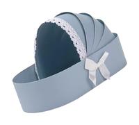 Cradle Shape Celebration Box For Flower Arrangements Wedding Gifts Wrapping Reusable Contatiner Flower Basket Baby Shower Present Wrapping
