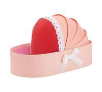 Cradle Shape Celebration Box For Flower Arrangements Wedding Gifts Wrapping Reusable Contatiner Flower Basket Wrapping Bag
