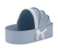 Cradle Shape Celebration Box For Flower Arrangements Wedding Gifts Wrapping Reusable Contatiner Flower Basket Baby Shower Present Wrapping