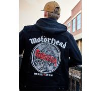 Brandit x Motörhead - Cradock Denim Black/Black - Jeans Jacket - black - XXL - 80% Cotton, 18% Polyester, 2% Elastane XXL