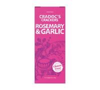 Cradoc's Gluten Free Rosemary & Garlic Crackers (80g)