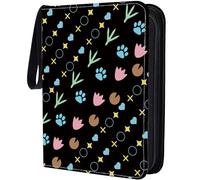 CRAETCABIN 400 Pockets Photocard Blinder Album A5 Trading Card Binder Holder Photo PU Leather Cards Snapshots Organizer Collect Book Individual with Handle Zipper Gift for Women Family Kpop Lover