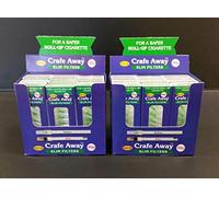 Crafe Away Filters for Roll up Cigarettes - Twin Pack - 2 x 12 Packs
