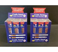 Crafe Away Filters for Standard Cigarettes - Twin Pack - 2 x 12 Packs