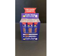 Crafe Away Standard Filters for Shop Bought Cigarettes (12 x Packs of 10 Filters)