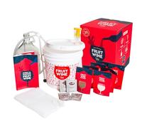 Craft A Brew - Fruit Wine Making Kit - Easy for Beginners - At Home Wine Making Kit - Includes Ingredients & Reusable Equipment - Use Any Fresh, Frozen or Fruit Juice - Makes Up to 20 1-gallon Batches