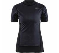Craft Active Extreme X Wind Short Sleeve Women's Baselayer - Black / Granite / Small
