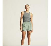 Craft ADV Essence 2-in-1 Shorts XS Women Green - Perfect for running and training with ultimate comfort and flexibility.
