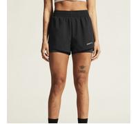 Craft Adv Essence 2-in-1 2 Shorts Black M Woman