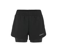 Craft ADV Essence 2in1 2 Running Shorts Women - Black, Size M