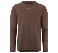 Craft - Adv Essence L/S Tee 2 - Sport shirt size M, brown