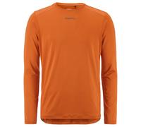 Craft - Adv Essence L/S Tee 2 - Sport shirt size S, orange