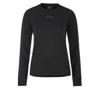 Craft ADV Essence LS Tee Black XL Women's - Experience comfort and style during your runs with this lightweight long-sleeve top.