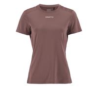 Craft - Women's Adv Essence S/S Tee 2 - Sport shirt size S, brown