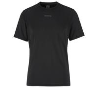 Craft ADV Essence Short Sleeve Tee for Men - Lightweight Black Running T-Shirt