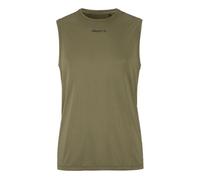 Craft ADV Essence SL Tee 2 Size Men's Running Singlet - Green for Comfortable Training