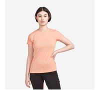 Craft ADV Essence Slim Tee L Women - Breathable, lightweight running T-shirt in vibrant orange for optimal comfort and performance